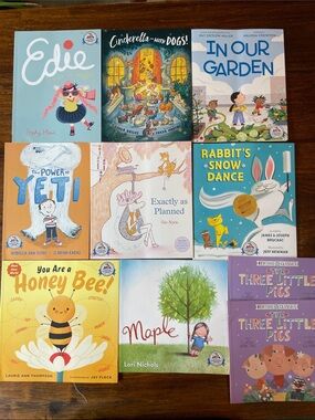 10 Dolly Parton imagination library soft cover picture books